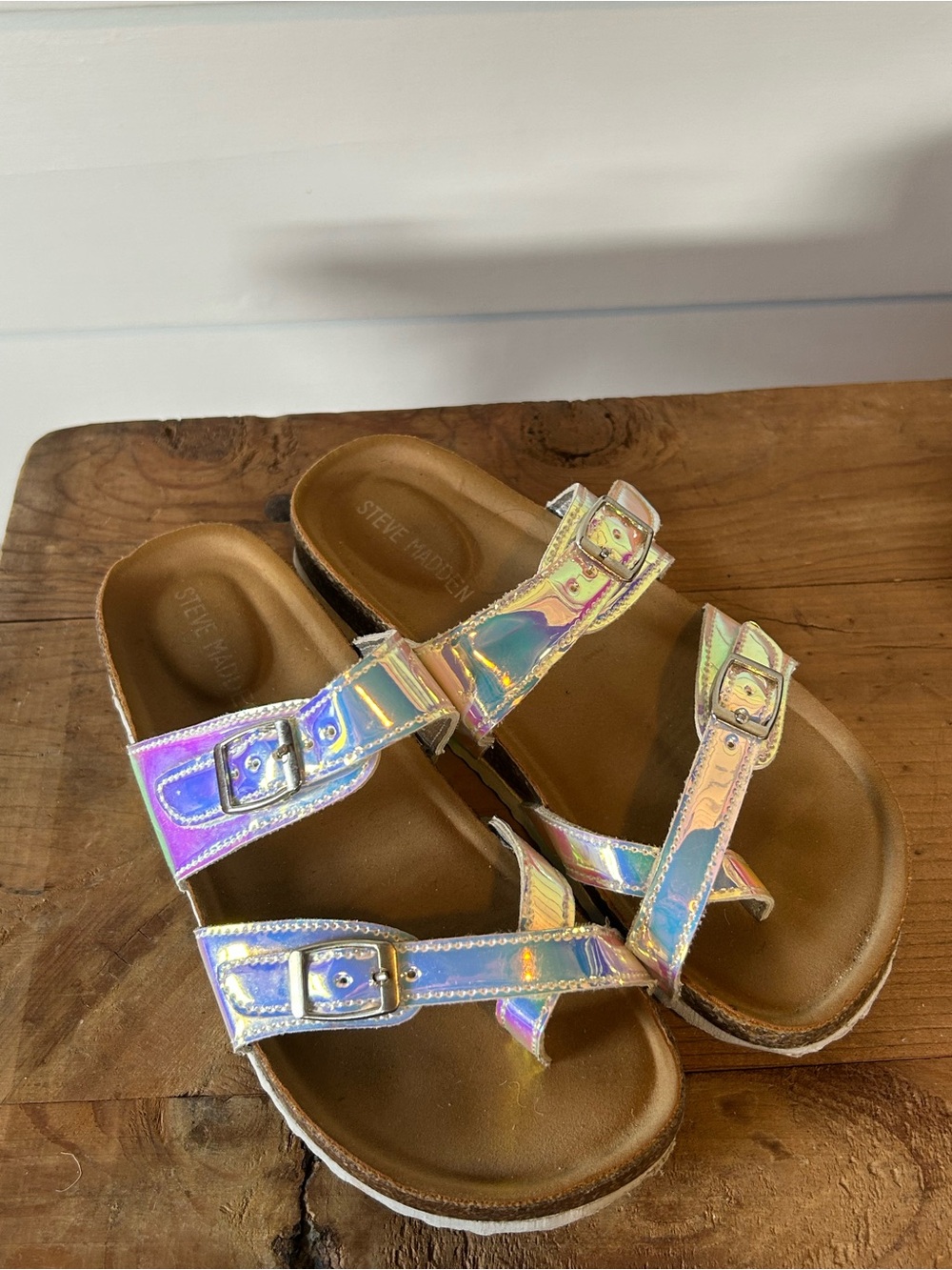 Steve Madden Girls Sandals Sz 1